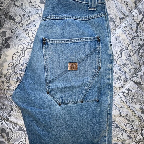 Pure Gear Men's Denim Shorts Size 36 Length 12" Medium Blue Wash Vintage - Picture 11 of 11